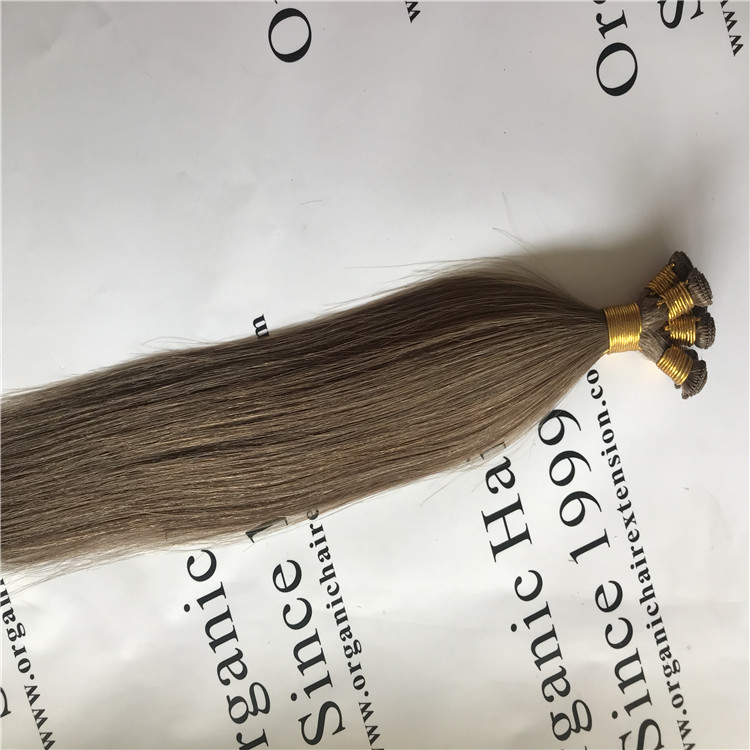 Hand tied weft  hair extension  H75